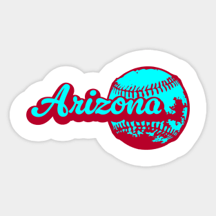 Arizona Baseball Sticker